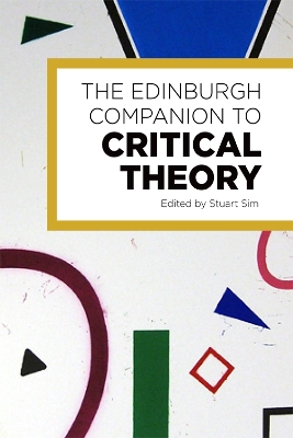 Book cover for The Edinburgh Companion to Critical Theory