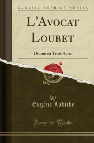 Cover of L'Avocat Loubet