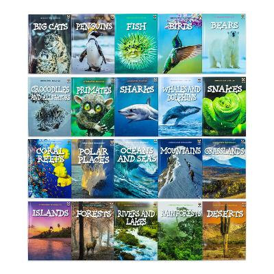 Book cover for Children Introduction to Nature and Geography 20 Book Collection Set