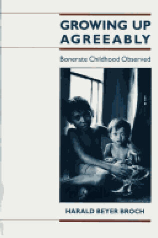 Cover of Growing Up Agreeably