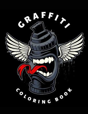 Book cover for Graffiti Coloring Book