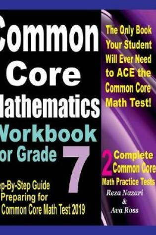 Cover of Common Core Mathematics Workbook For Grade 7