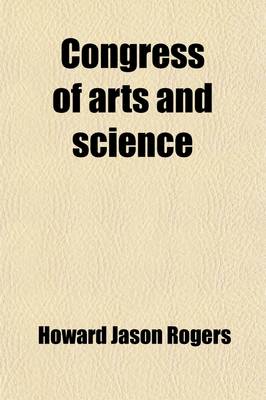 Book cover for Congress of Arts and Science Volume 8; Universal Exposition, St. Louis, 1904