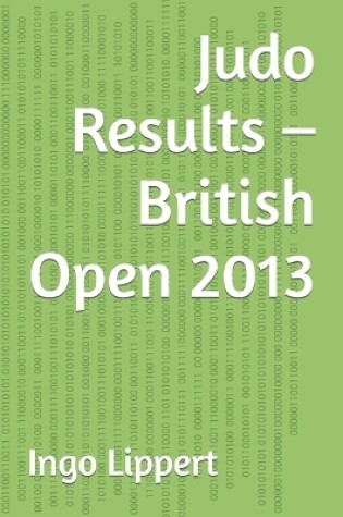 Cover of Judo Results - British Open 2013