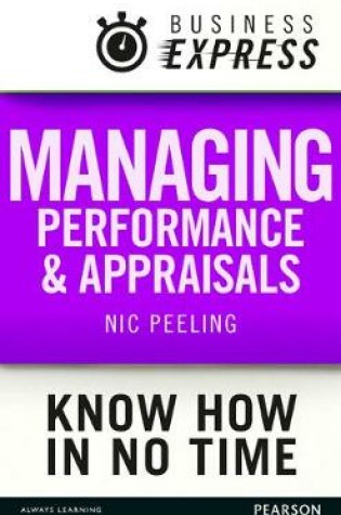 Cover of Managing performance and appraisals