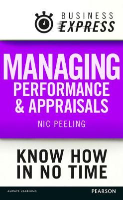 Book cover for Managing performance and appraisals