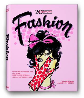 Book cover for 20th Century Fashion: 100 Years of Apparel Ads