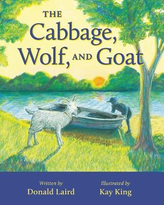 Book cover for The Cabbage, Wolf, and Goat
