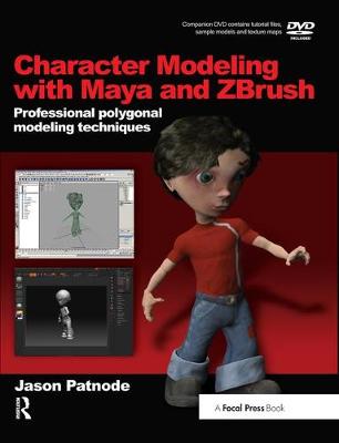 Book cover for Character Modeling with Maya and ZBrush