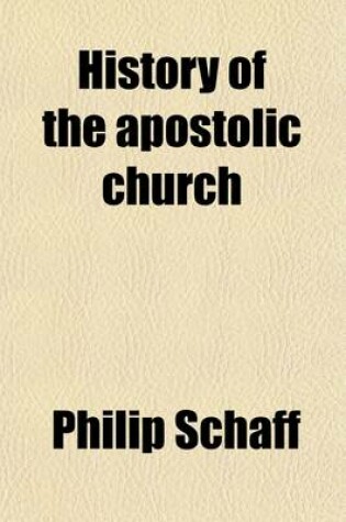 Cover of History of the Apostolic Church