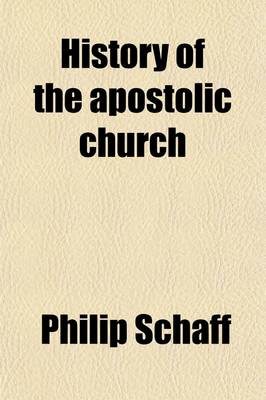 Book cover for History of the Apostolic Church