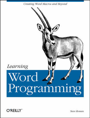 Book cover for Learning Word Programming