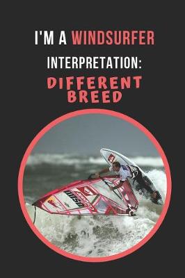 Book cover for I'm A Windsurfer.. Interpretation