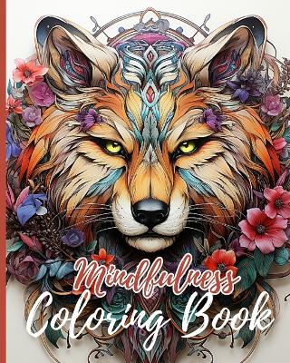 Book cover for Mindfulness Coloring Book For Adults