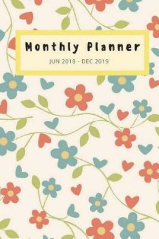 Cover of Monthly Planner 2018-2019
