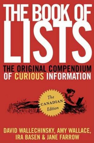 Cover of The Book of Lists, the Canadian Edition