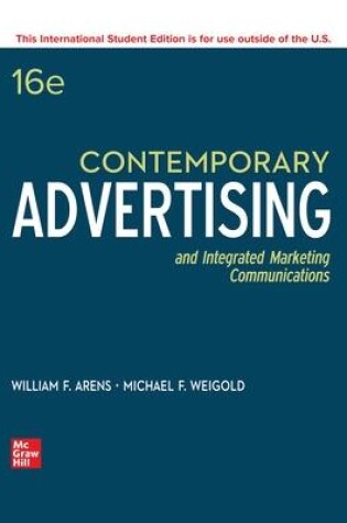 Cover of ISE Contemporary Advertising