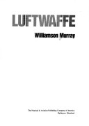 Book cover for Luftwaffe