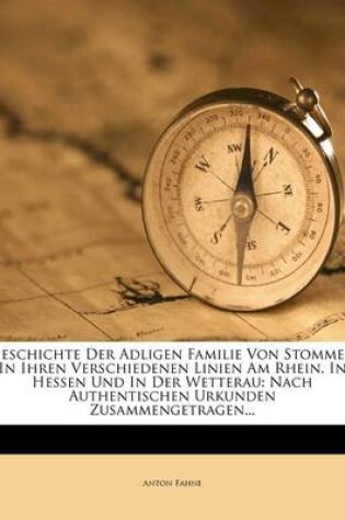 Cover of Geschichte Der Adligen Familie Von Stommel