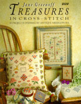 Book cover for Treasures in Cross-stitch