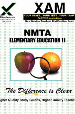 Cover of Nmta Elementary Education 11 Teacher Certification Test Prep Study Guide