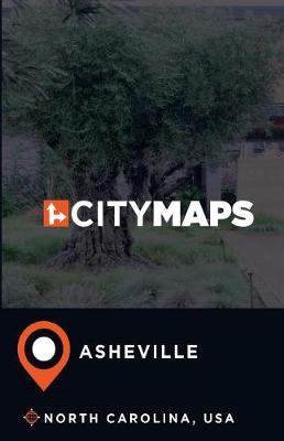 Book cover for City Maps Asheville North Carolina, USA