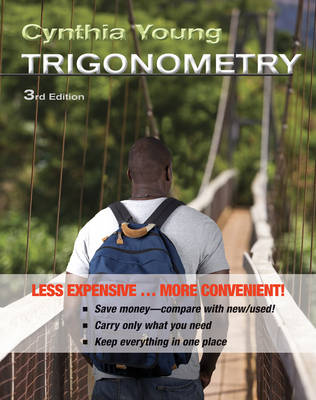 Book cover for Trigonometry 3e Binder Ready Version + WileyPLUS Registration Card