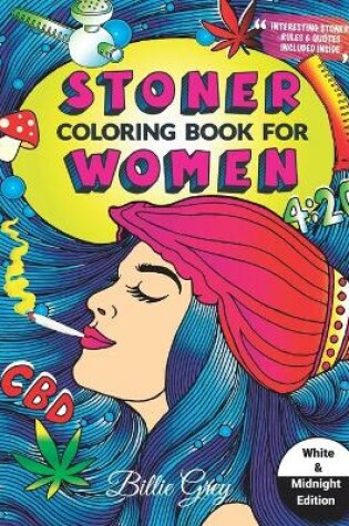 Cover of Stoner coloring book for women