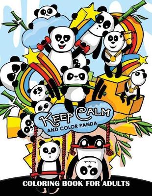 Book cover for Keep Calm and Color Panda