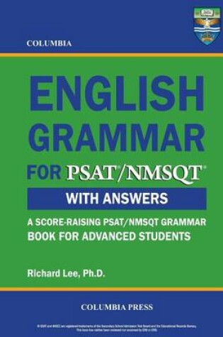 Cover of Columbia English Grammar for PSAT/NMSQT