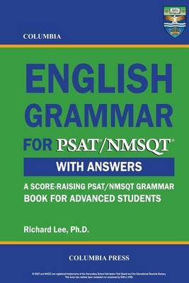 Book cover for Columbia English Grammar for PSAT/NMSQT