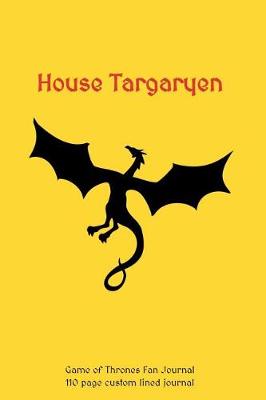 Book cover for House Targaryen Game of Thrones Journal