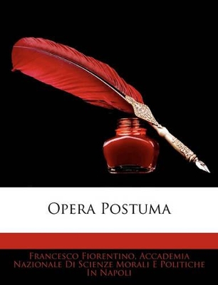 Book cover for Opera Postuma