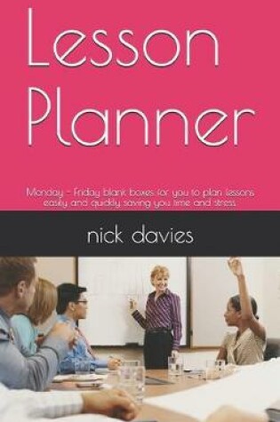 Cover of Lesson Planner
