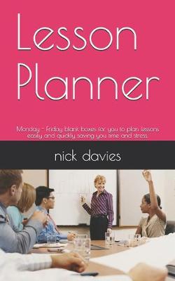 Book cover for Lesson Planner