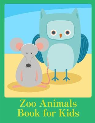 Book cover for Zoo Animals Book for Kids