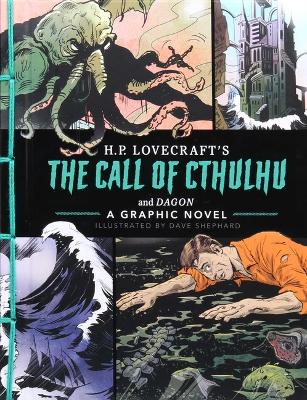 Book cover for The Call of Cthulhu and Dagon: A Graphic Novel