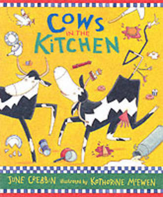 Book cover for Cows In The Kitchen Board Book