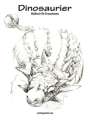 Cover of Dinosaurier-Malbuch für Erwachsene 1