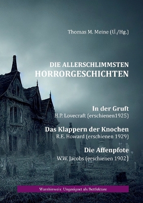 Book cover for Die Allerschlimmsten Horrorgeschichten