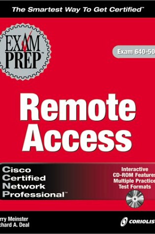 Cover of CCNP Remote Access Exam Prep