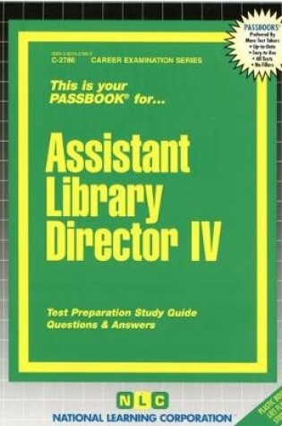 Cover of Assistant Library Director IV