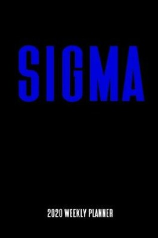 Cover of Sigma 2020 Weekly Planner