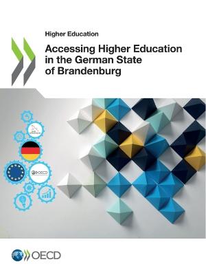 Book cover for Accessing higher education in the German state of Brandenburg