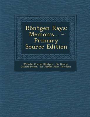 Book cover for Rontgen Rays