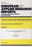 Book cover for Euro Applied Research Rpts V6