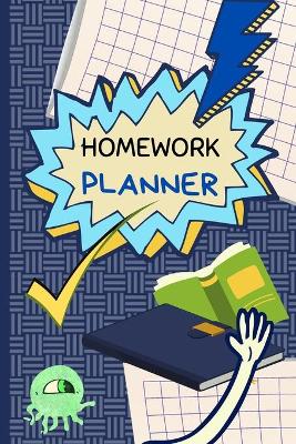 Book cover for Homework Planner