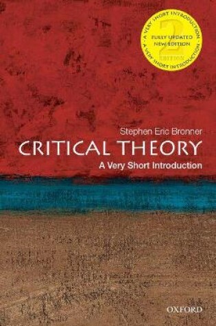 Cover of Critical Theory: A Very Short Introduction