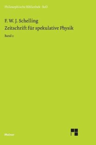 Cover of Zeitschrift Fur Spekulative Physik: Teilband 2