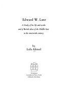 Book cover for Edward W.Lane